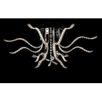 Люстра в зал или спальню светодиодная современная Splendid-Ray 253840 LED (CR) 