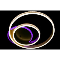 Люстра потолочная светодиодная led с пультом Linisoln 55041-2CA GD