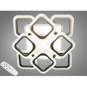 LED люстра с пултом Diasha AS8060/4+4WHLEDRGBdimmer