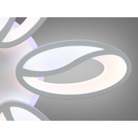 Люстра потолочная светодиодная 80W Diasha 8090/6WHLED3colordimmer