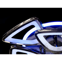 Cветодиодная люстра Diasha S8118/4+4BHR LED 3color dimmer 