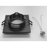 Збалансований, витончений поворотний точковий світильник серія "Аluminium", чорного кольору Diasha QXL-1748-S-BK