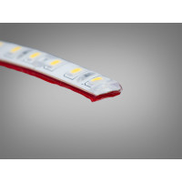 LED стрічка 12в, 120 шт/м, герметична, 8мм, теплий Diasha N12-2835-120-WW-68-8