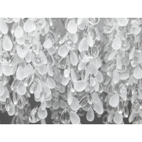 Люстра підвісна кришталева Diasha Серія Гліцинія хром 8xE14 регульована висота Diasha 603-600CH