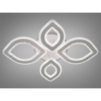 Лед люстра в спальню с пультом 100W Diasha 8507/2+2LED3colordimmer