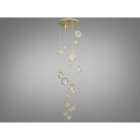 Люстра декоративная каскад 45W Diasha 3005/18G Люстра декоративная каскад 45W Diasha 3005/18G