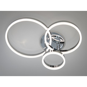 Світлодіодна люстра смарт 8174-3HRLED хром 75Вт з пультом Diasha 8174/3HRLED3colordimmer