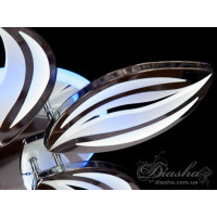 Светодиодная люстра Diasha 8566/5HR LED 3color dimmer 