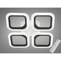 Лед люстра в спальню Diasha AS8060/4BK dimmer-2.4G