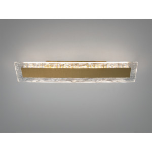 Настінний LED бра планка бронза 20 Вт мінімалізм Diasha 8115-C/400BR