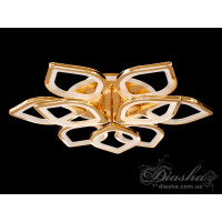 Cветодиодная люстра Diasha 8073/6+3G LED 3color dimmer