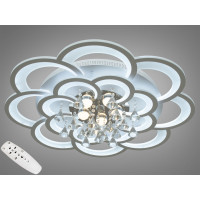 Стельова світлодіодна люстра з диммером 175W Diasha 2036WHdimmer Стельова світлодіодна люстра з диммером 175W Diasha 2036WHdimmer