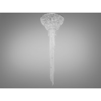 Люстра в зал 22 лампи хром Diasha FH012/1000x3400HR