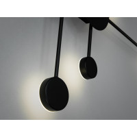 Настінне бра Diasha MOLECULAR WALL 8682-6BK чорний світлодіодний 24Вт Diasha 8682/6BK