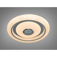 Стельова люстра LED біла 80 Вт RGB Bluetooth TUYA Diasha DB-8314/500RGB+MP3+TUYA