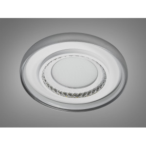 Круглий LED світильник з регулюванням кольору світла, 48W, білий Diasha 12397