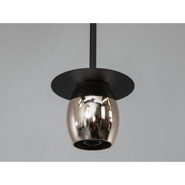 Світлодіодна люстра підвіс золото 8 Вт 4100K Diasha QY-H1170SG