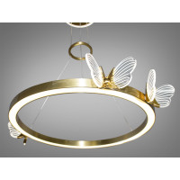 Декоративний світлодіодний підвіс "Метелик", 35W, золото Diasha 6185G