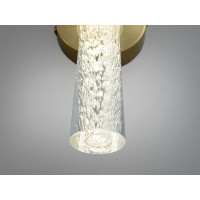 Бра настінне LED 5 Вт чорний хром кришталь Diasha 8151-AGD