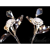 АКЦІЯ! Естетично привабливе галогенне бра, хром Diasha 9462/2HRW