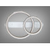 Люстра стельова LED Diasha шампань 90W пульт 2 кільця Diasha MX3528/600+400CG
