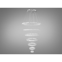 Люстра хрустальная в большой зал 235W Diasha 7201-22A