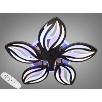 Лед люстры потолочные с пультом Diasha 8092/5BHR LED 3color dimmer 