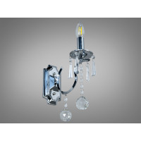 Стильне, строге, якісне однорожкове бра в класичному стилі, колір-хром Diasha 4319/1HRW-N