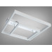 Стельова LED люстра 3 кільця 60Вт матовий хром Diasha 2547WHdimmer