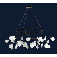 Люстра LED PETALS Levistella 918LP263-36 BK+WH