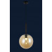 Люстра подвесная шар декоративная современная Levistella 9163525-1 BK+BR