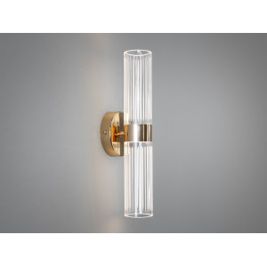 Вишукане світлодіодне бра, 12W, золото Diasha Q2/2GD