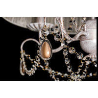 Люстра классическая с абажуром Linisoln 4893-1P-4