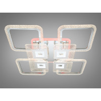 Люстра в зал с пультом управления 150W Diasha 2035/4+4HRLED3colordimmer