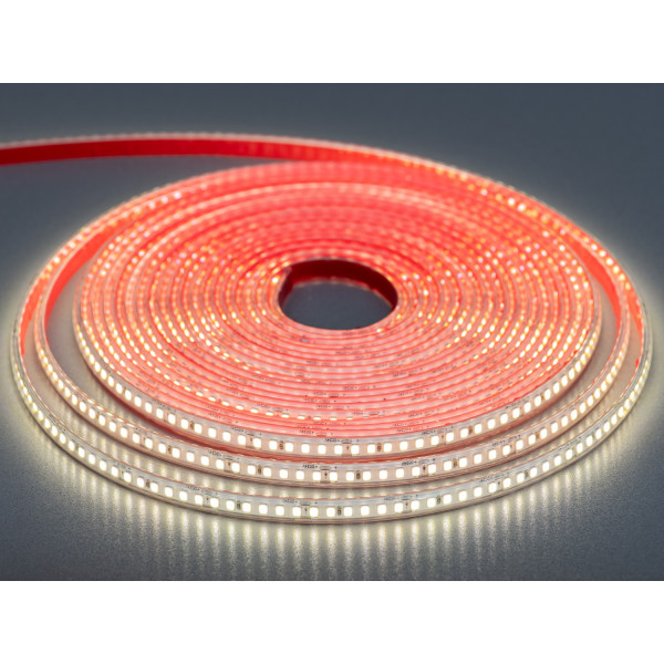 LED стрічка 24в, 180 шт/м, герметична, 8мм, нейтральний Diasha N24-2835-180-NW-65-8