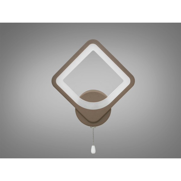 Лед світильник із серії "Квадрати", 19 Вт, коричневий Diasha 8060/1CF