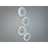 Креативне світлодіодне бра в стилі лофт, 8 Вт, золото Diasha F3788