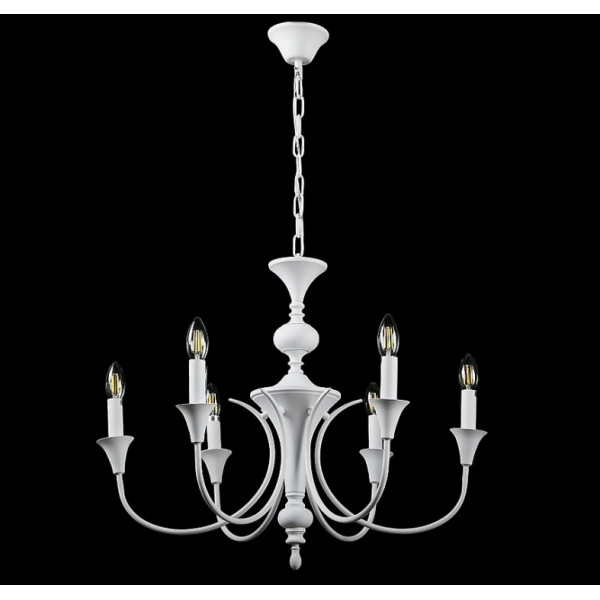 Люстра свеча LK905/6 (SWT) Splendid-Ray
230139 Люстра свеча LK905/6 (SWT) Splendid-Ray
230139