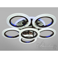 Светодиодная люстра Diasha 3855/5+1HR LED 3color dimmer 