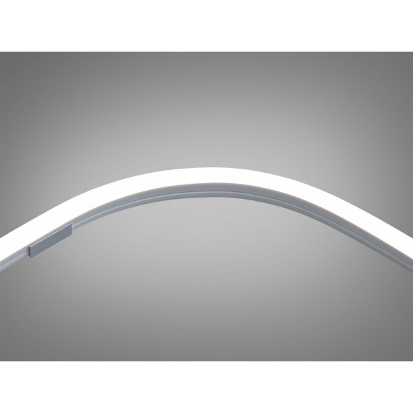 Гнучкий профіль для LED стрічки, накладний Diasha PLS-0808