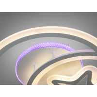 Стельовий світлодіодний смарт світильник з пультом, 56W, білий Diasha 5173WH