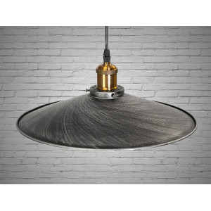 Світильник-підвіс в стилі Лофт Diasha 6856-360-BK-SV