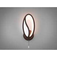 Настінний світлодіодний приліжковий світильник, 14 Вт, коричневий Diasha 8090/1CF Настінний світлодіодний приліжковий світильник, 14 Вт, коричневий Diasha 8090/1CF