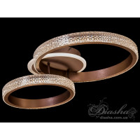 Люстра потолочная светодиодная Diasha 6010/2CF  