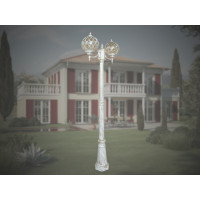 Уличный столб садовое освещение Diasha DJ070-M/2WH