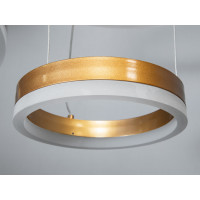 Світлодіодна підвісна люстра з комбінованим освітленням, 125Вт, золото Diasha D2485-800+600+400+200G