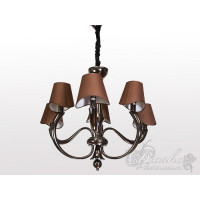 Люстра в зал с абажуром Diasha 19041/6BHR