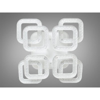 Люстра в зал потолочная светодиодная 95W Diasha MX2771/4+4SWHLED3colordimmer