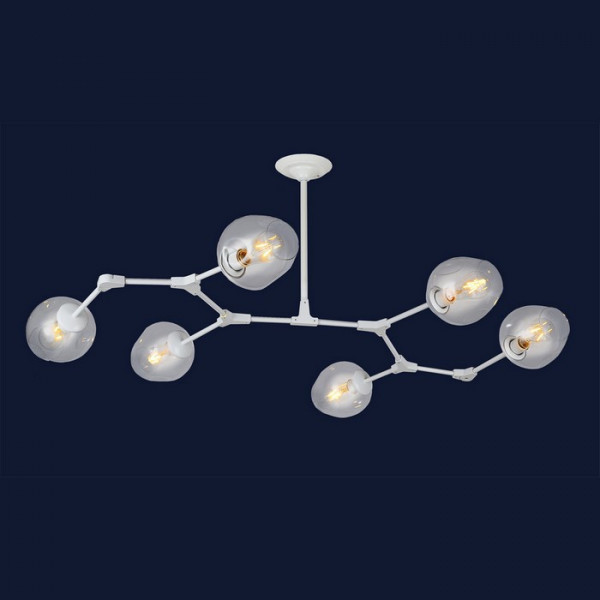 Люстра молекула Levistella 756LPR0231-6 WH+CL