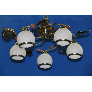 Люстра с плафонами  L53006/5 (AB) Splendid-Ray
211665